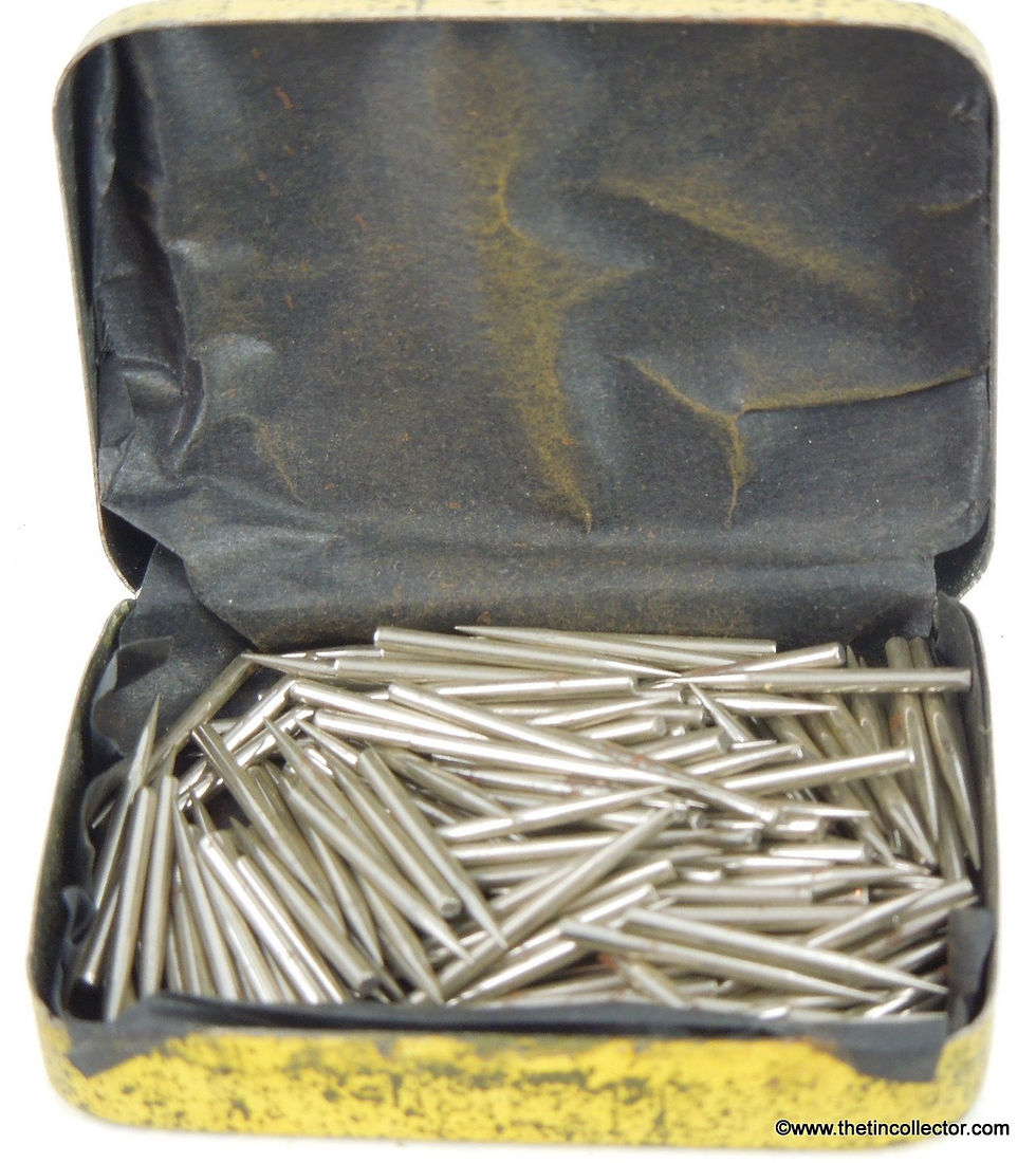 Miniaturbild: BUTTERFLY Gramophone Needle Tin