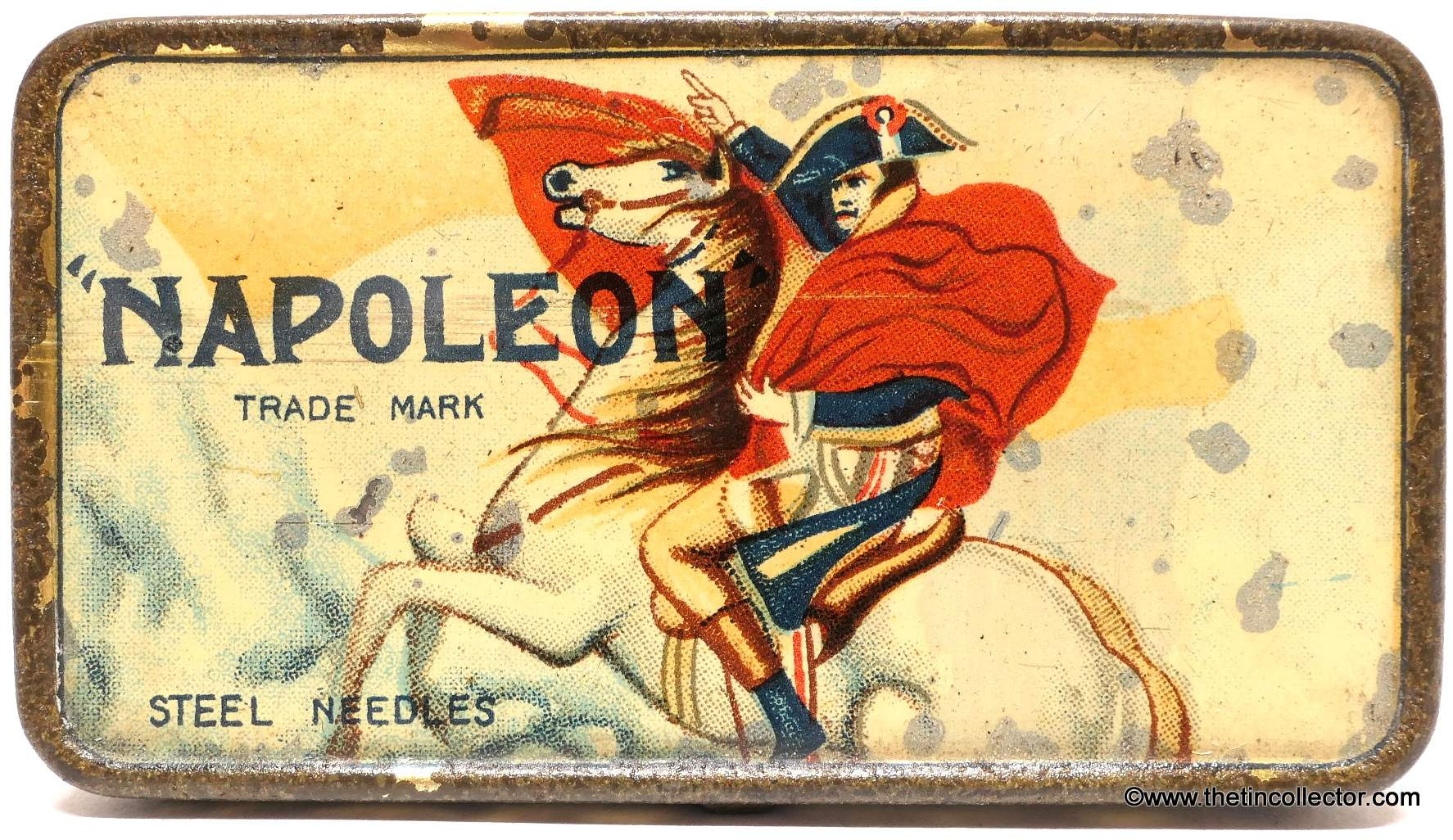 NAPOLEON Gramophone Needle Tin