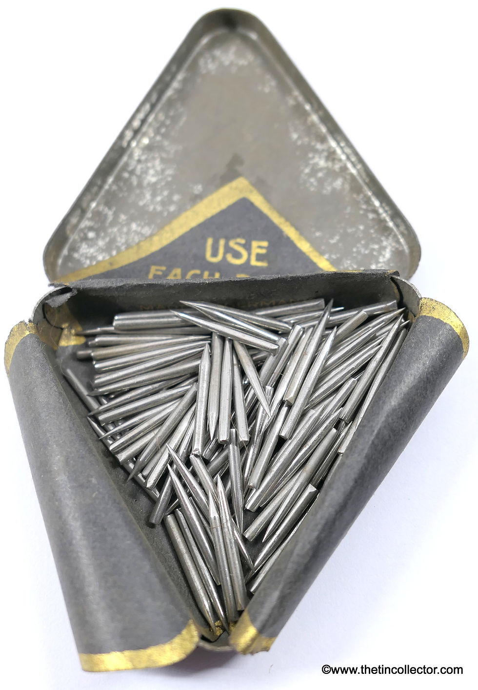 Miniaturbild: Rare BRIGHTTONE Gramophone Needle Tin (German)