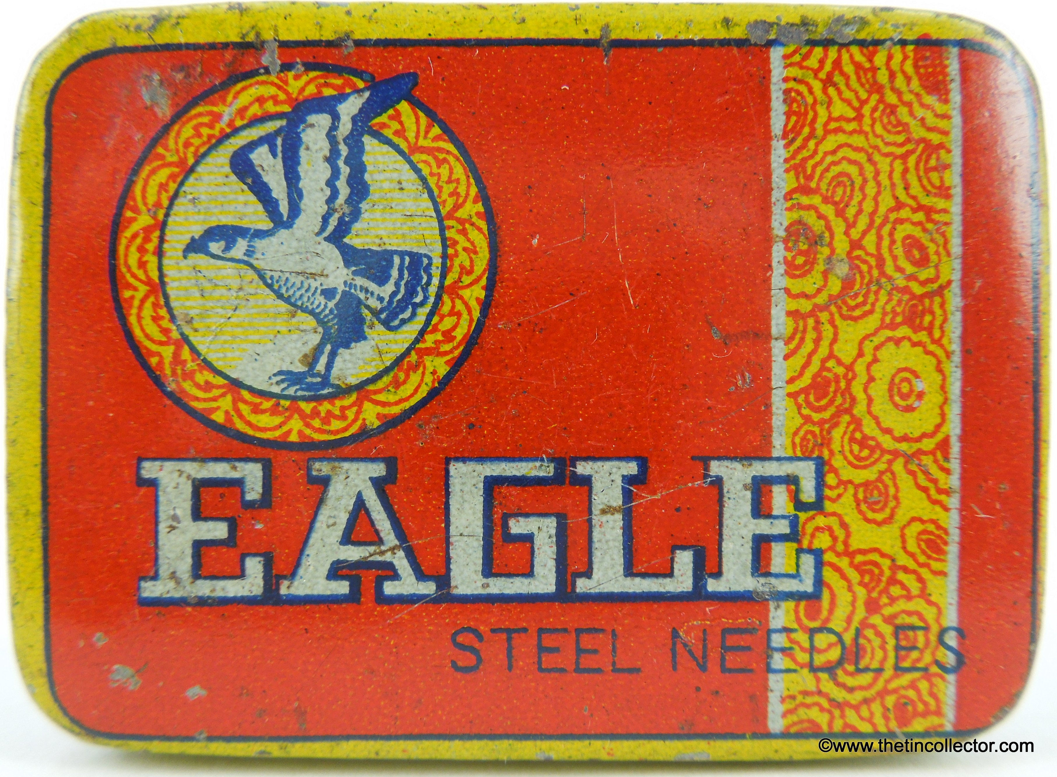 EAGLE Gramophone Needle Tin