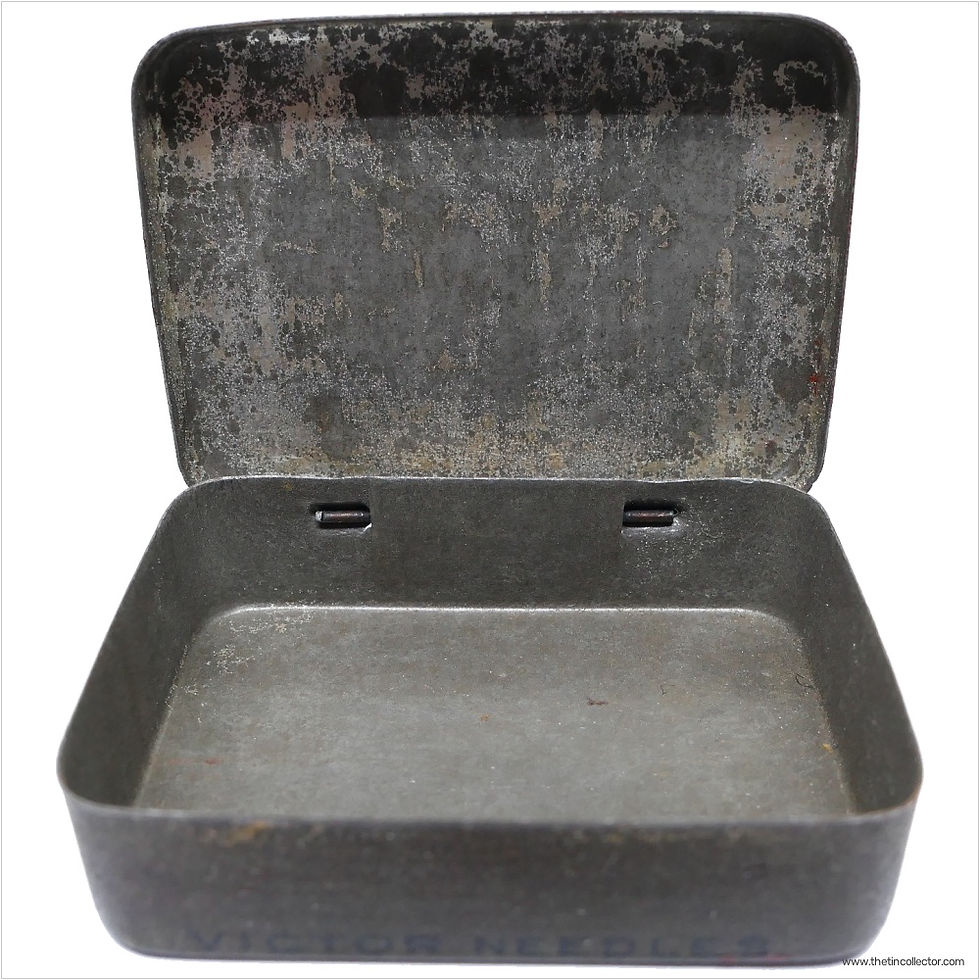 Thumbnail: VICTOR Gramophone Needle Tin -  USA 300 size
