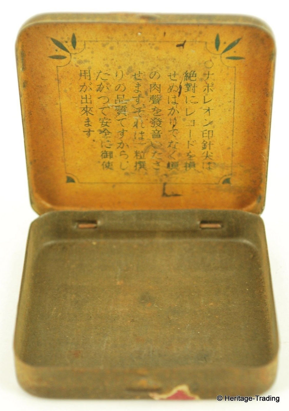 Miniatura: NAPOLEON Gramophone Needle Tin (Orange Version)
