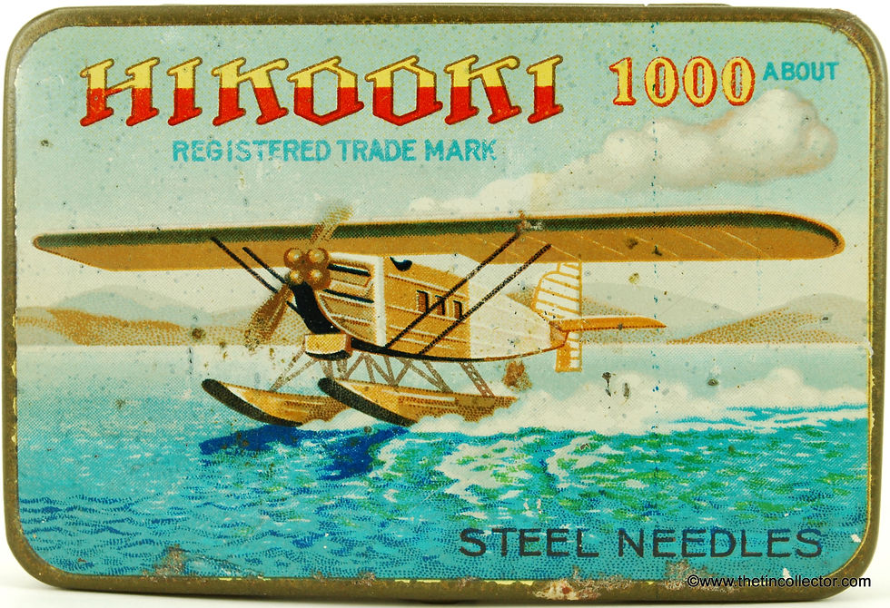 Hikooki 1000 Gramophone Needle Tin