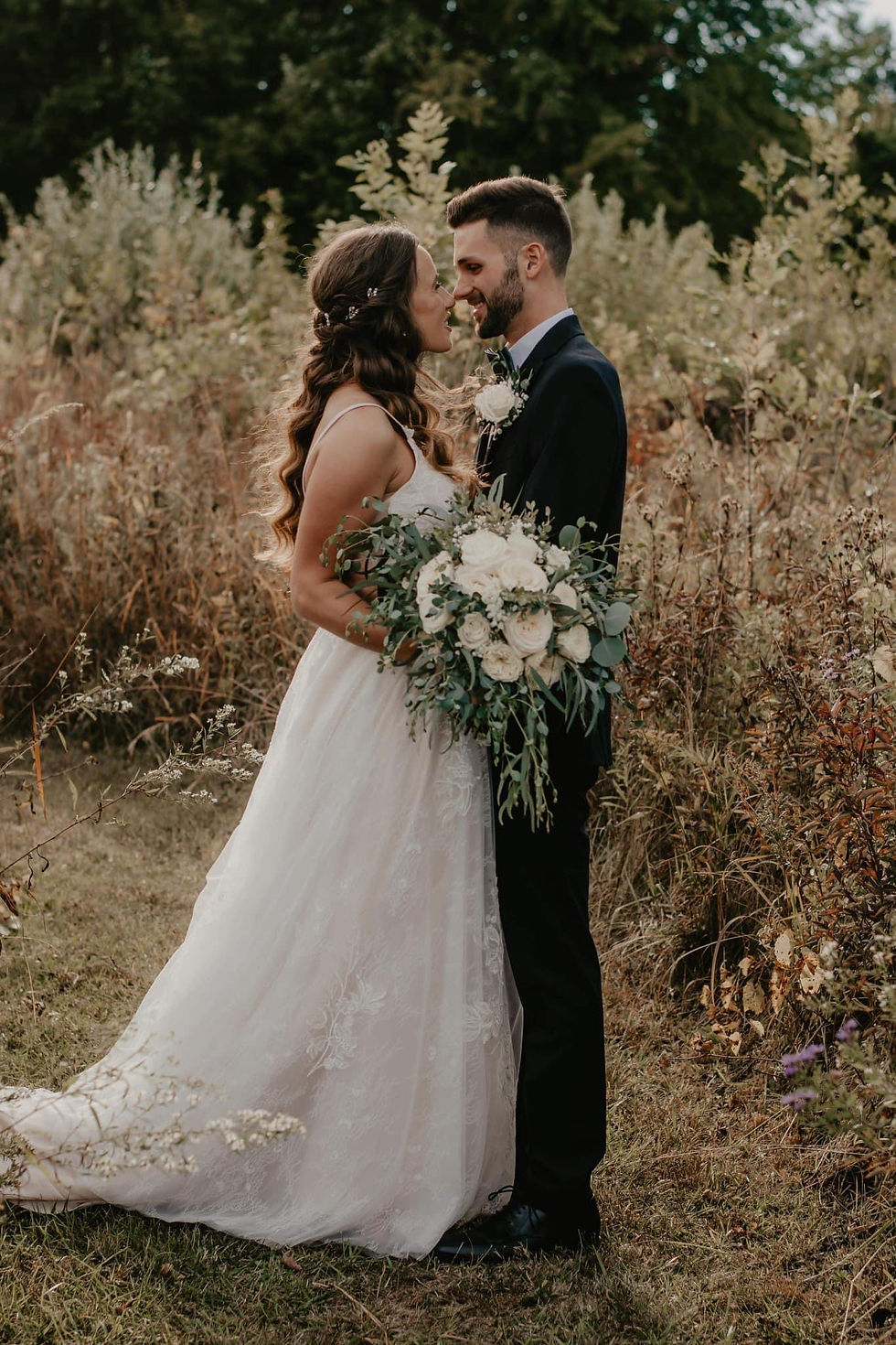 Thumbnail: (Real Flowers) - Leroux’s Wedding in Ira Township, MI - October 2, 2022