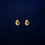 Thumbnail: Classic Gold-Plated Teardrop Stud Earrings – Timeless Elegance