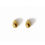 Thumbnail: Classic Gold-Plated Teardrop Stud Earrings – Timeless Elegance