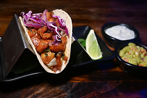 General Tso taco served as a happy hour bite at Jade Eatery & Lounge.