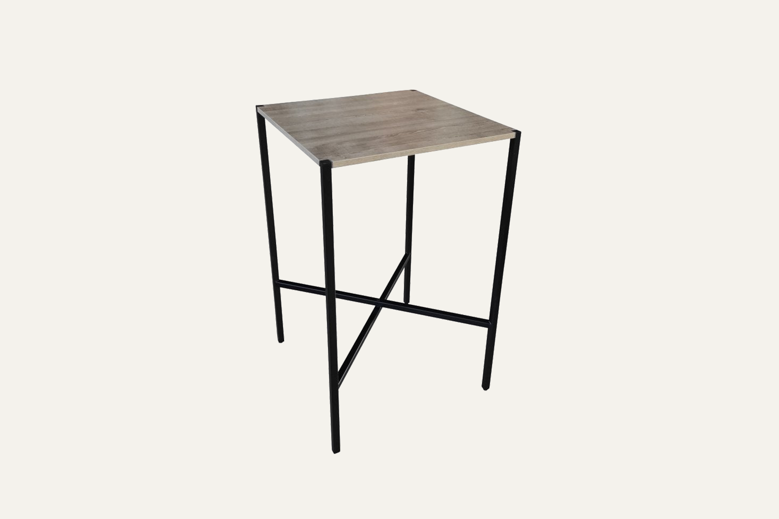 Mange debout avec plateau bois