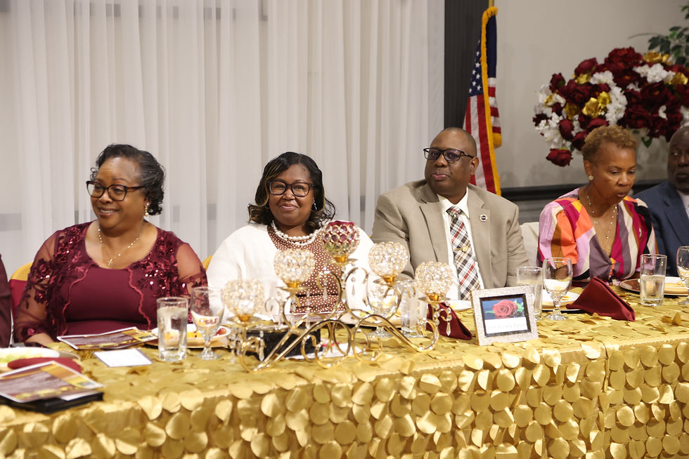 First Lady Denitra Bynum, Deaconess Nakida Simmons, Deacon David Simmons, Sister Sandra Pierce