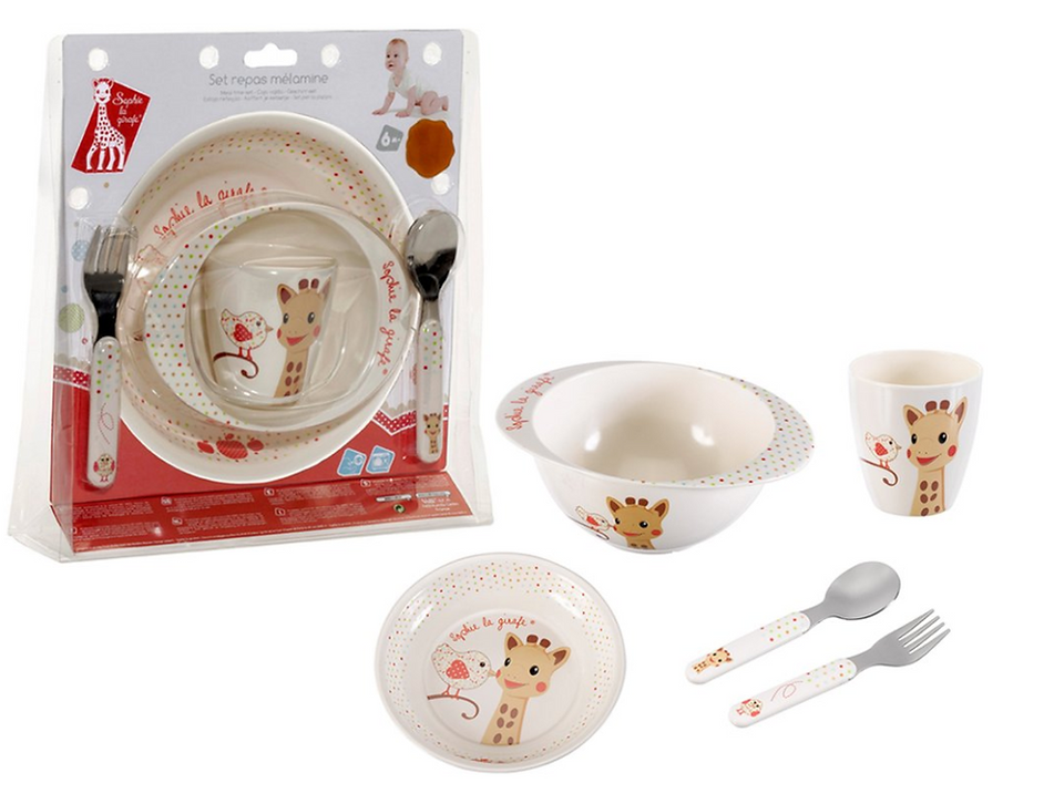 Sophie The Giraffe 5-Piece Meal set