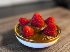 Chocolate Avocado Mousse with Raspberries Recipe