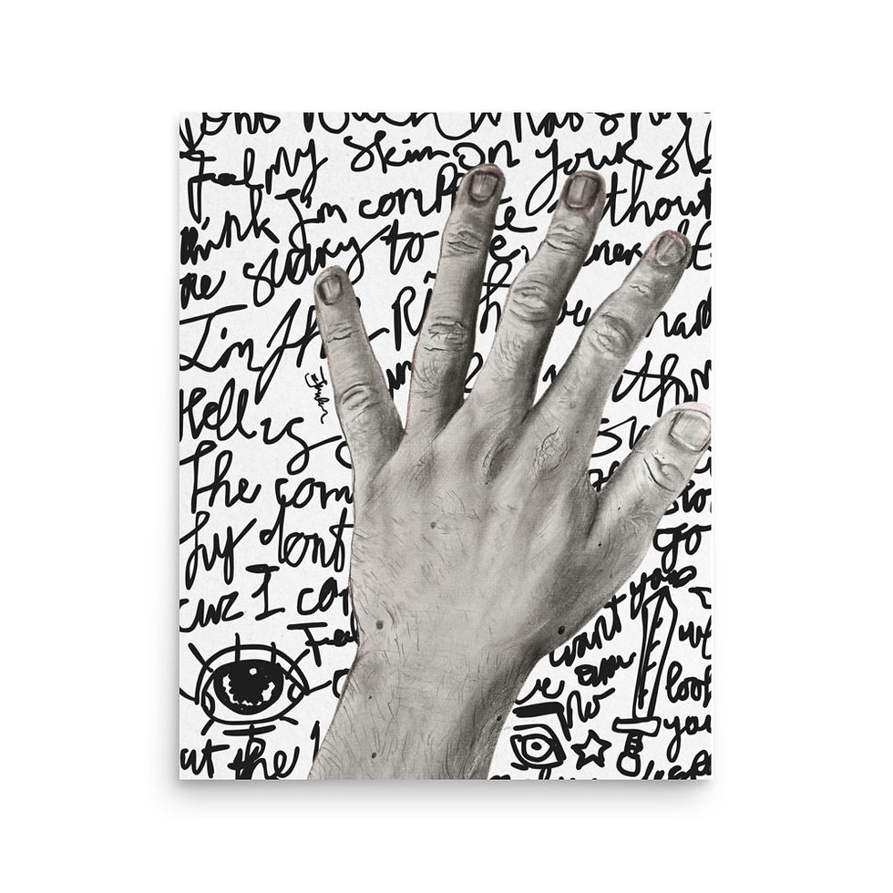 Thumbnail: Art, art print, fine art, modern art, home decor, Jake Zuurbier art, modern art print, matte print