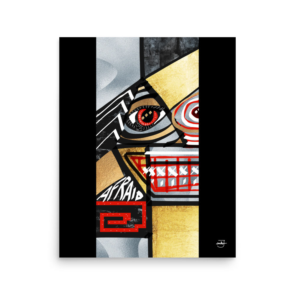 Art, art print, fine art, modern art, home decor, Jake Zuurbier art, modern art print, matte print