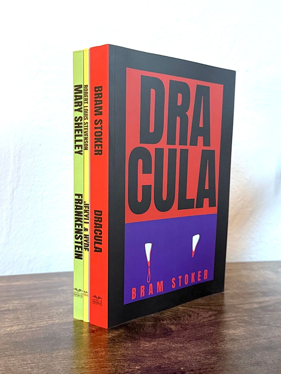 Jekyll and hyde, frankenstein, Dracula, horror book bundle, book bundle, three books, buy horror, gothic, horror