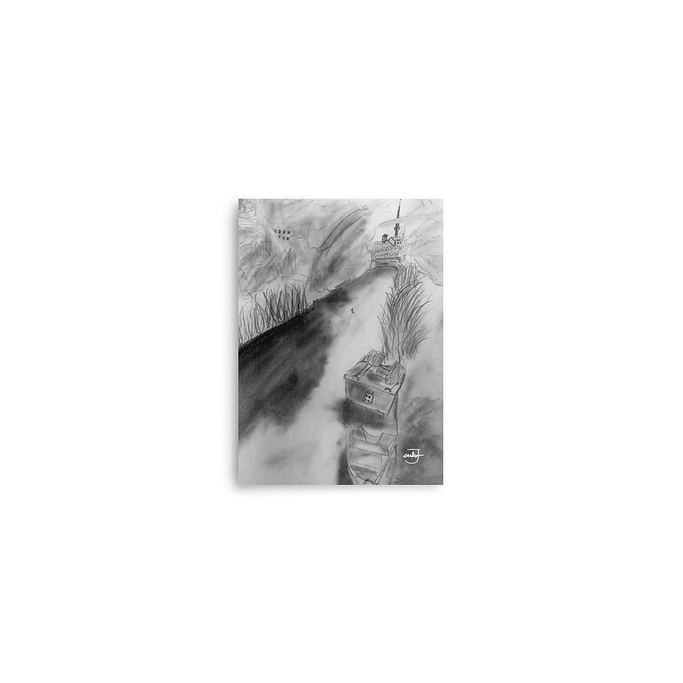 Thumbnail: Art, art print, fine art, modern art, home decor, Jake Zuurbier art, modern art print, matte print