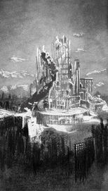 fantasy novel illustration, erisseth, Jake Zuurbier, art, book, fantasy book, portal fantasy, illustrator, hire an illustrator, book illustrator, book painting, pencil art, graphite art, glass palace, glass castle, valstiba cahala