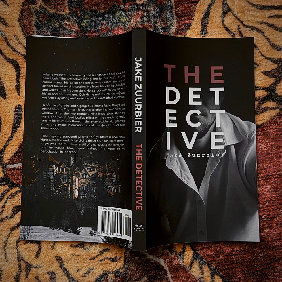 Thumbnail: detective, novel, mystery book, book rec, writer, story in a story, alcoholic, romance, drama, murder, death, spicy books