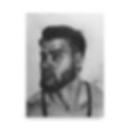 self portrait, man portrait, handsome man, black and white, art, art print, fine art, modern art, matte print, Jake Zuurbier