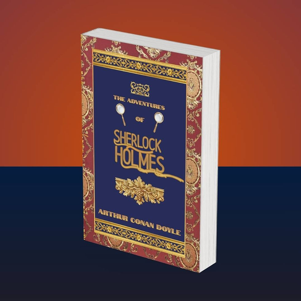 The Adventures of Sherlock Holmes, paperback, book, reading, mystery, detective, detective novel, Arthur Conan Doyle, old boo