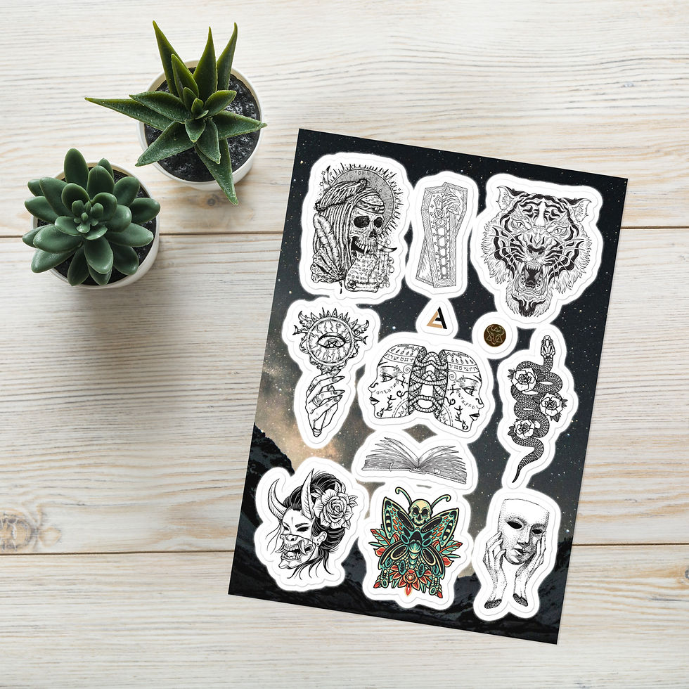 Thumbnail: History in the Stars Sticker sheet