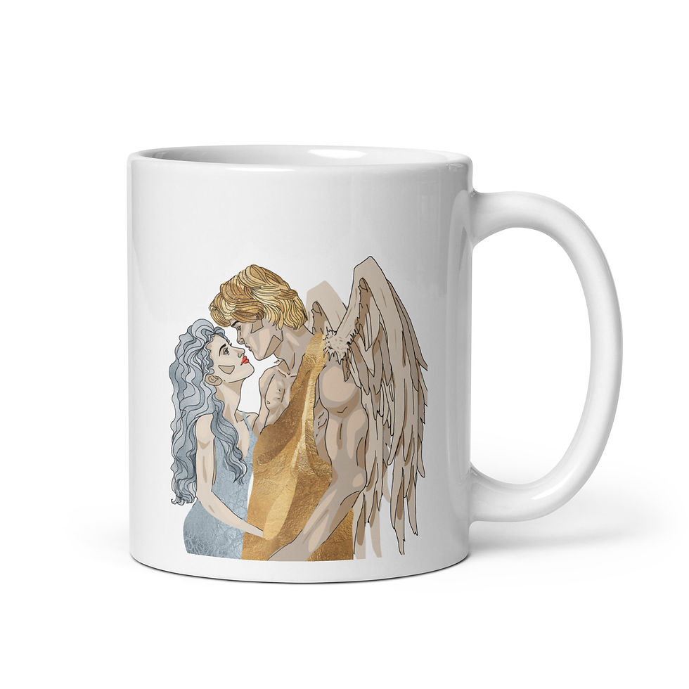 Thumbnail: Cupid and Psyche glossy mug