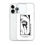 Thumbnail: you make me gag iPhone case, horny phone case, funny phone case, iPhone case, black and white, smut, book lover, iPhone 17