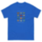 butterflies tee, pinned butterflies, butterfly lover, cotton tshirt, cheap shirt, blue shirt, pink shirt, dark academia