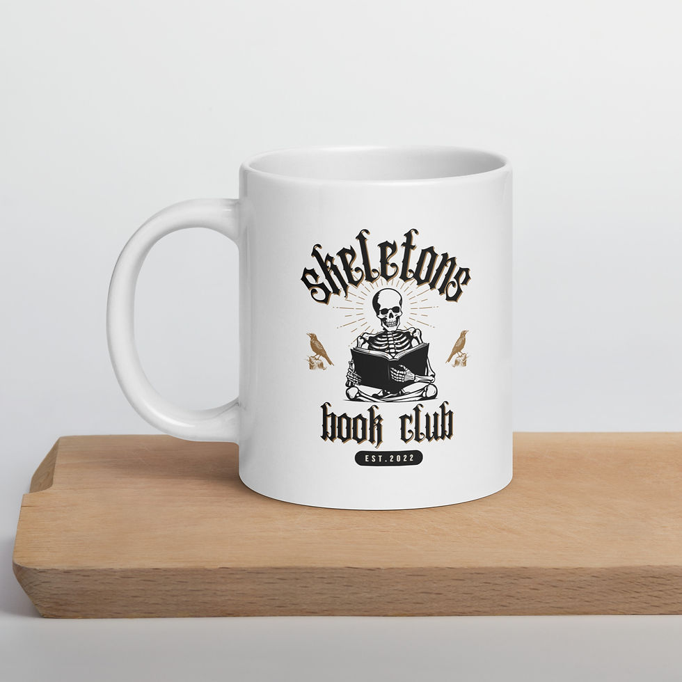 Thumbnail: Skeletons Book Club mug