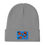 Thumbnail: "Orange–blue edition" Embroidered Artwork Beanie