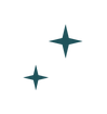 teal stars