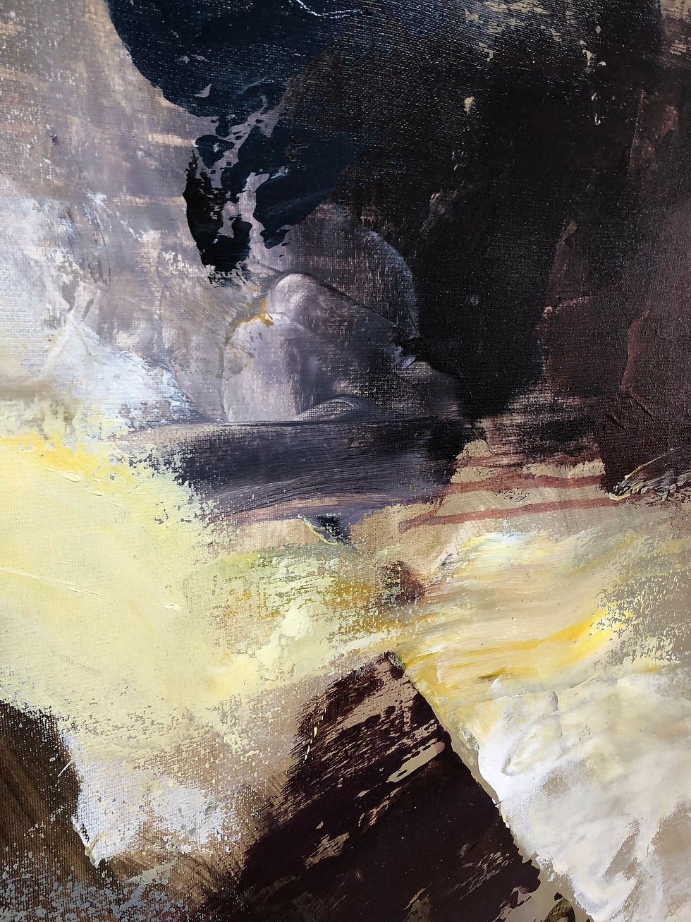 Thumbnail: Abstract Painting, Large Wall Art, Textured Art on Canvas by Julia Kotenko