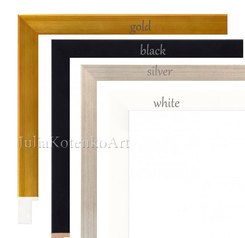 Thumbnail: Large Abstract Oil Painting  On Canvas by Julia Kotenko