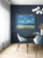 Large Abstract Oil Painting