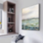 Thumbnail: Canvas Art Large, Oil Painting Landscape,Abstract Painting Original  by Julia Kotenko