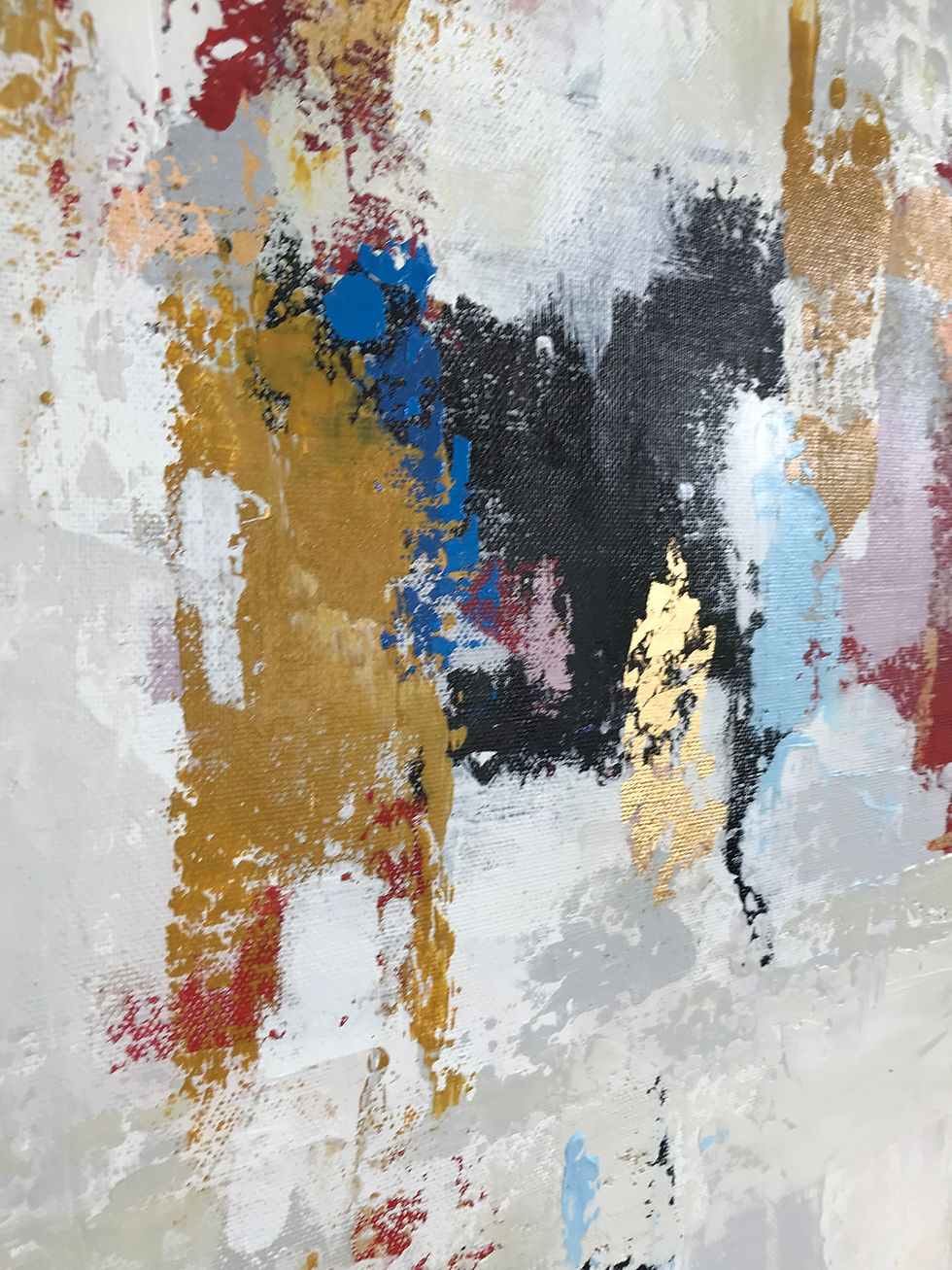 Thumbnail: Abstract Painting, Large Wall Art, Textured Art on Canvas by Julia Kotenko