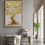 Thumbnail: gold leaf painting for living room
