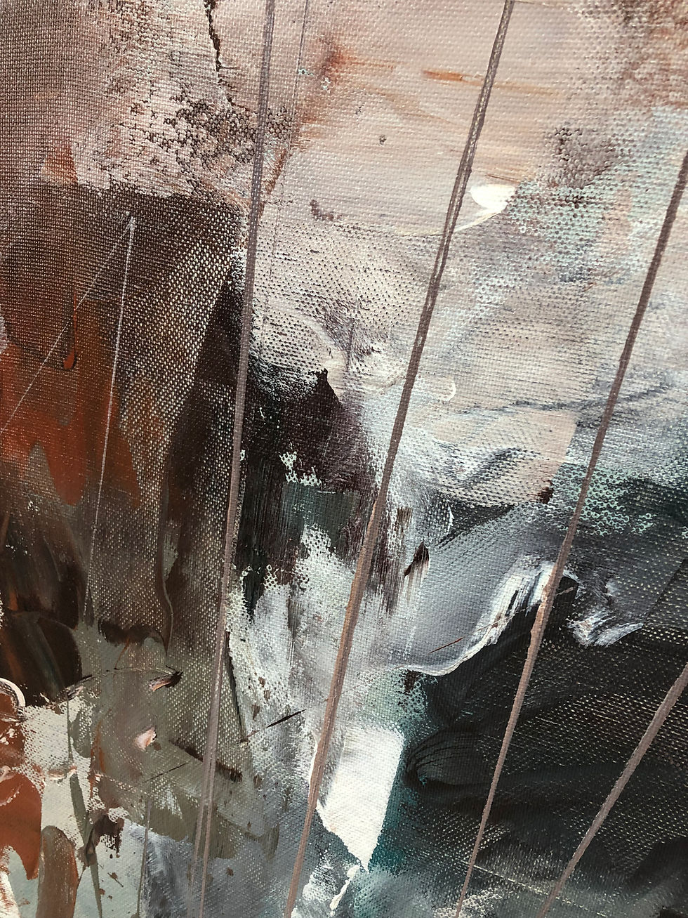 Thumbnail: Abstract Painting, Large Wall Art  Textured Art