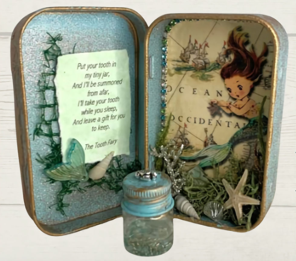 A Special Mom's Day Out: Create Your Child's Tooth Fairy Box! $34