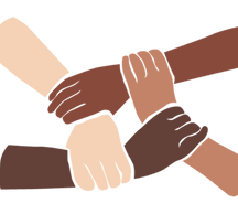 holding hands