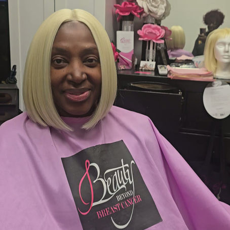 Watch this tender moment of renewed confidence and beauty at Beauty Beyond Breast Cancer.