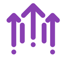 3 up arrows