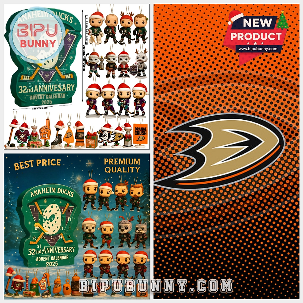Anaheim Ducks 33nd Anniversary Advent Calendar
