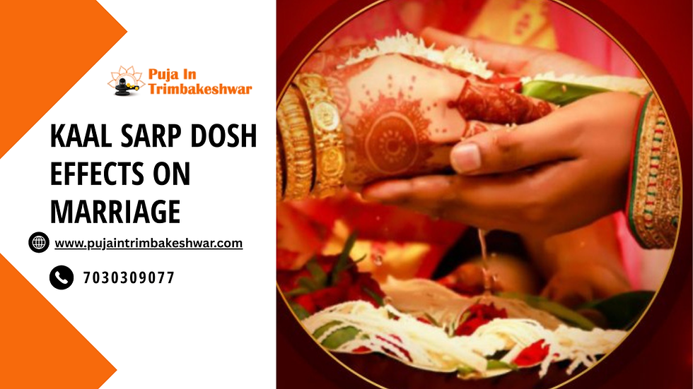 Kaal Sarp Dosh Puja in Trimbakeshwar: Best Pandit, Effects, Remedies & Cost