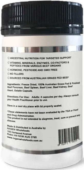 Thumbnail: NXGEN Wholefoods Organic Beef Organs suggested use