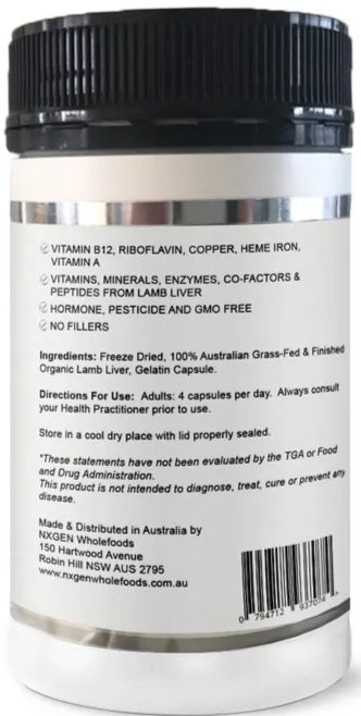Thumbnail: NXGEN Wholefoods Organic Lamb Liver suggested use