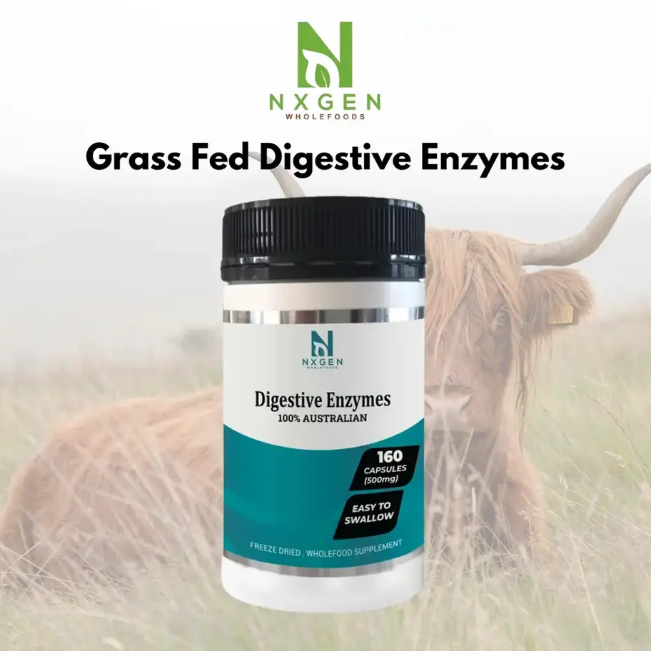 NXGEN Wholefoods Grass Fed Digestive Enzymes