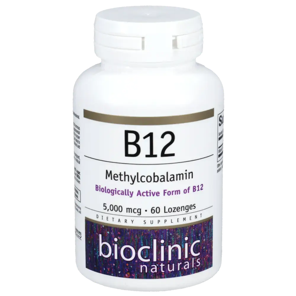 Bioclinic Naturals Vitamin B12 Methylcobalamin 5000 mcg