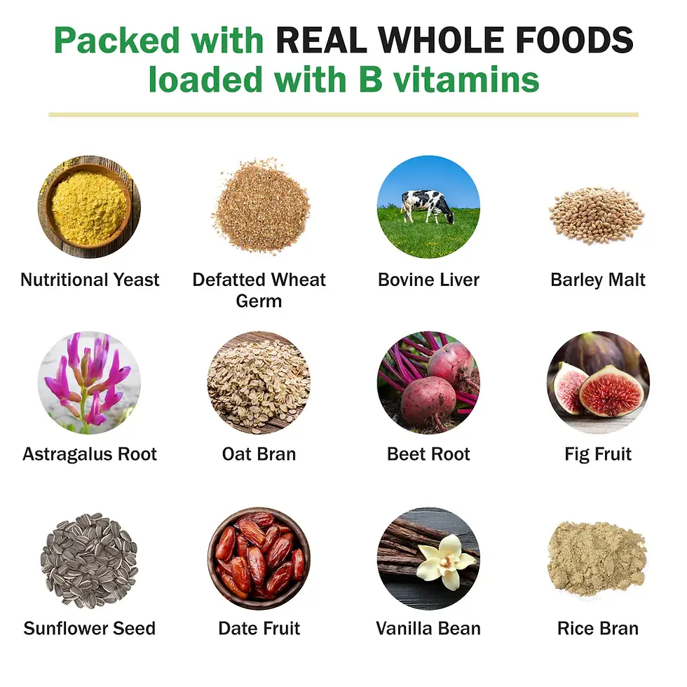 Thumbnail: Nutriplex Formulas BFood ingreidents