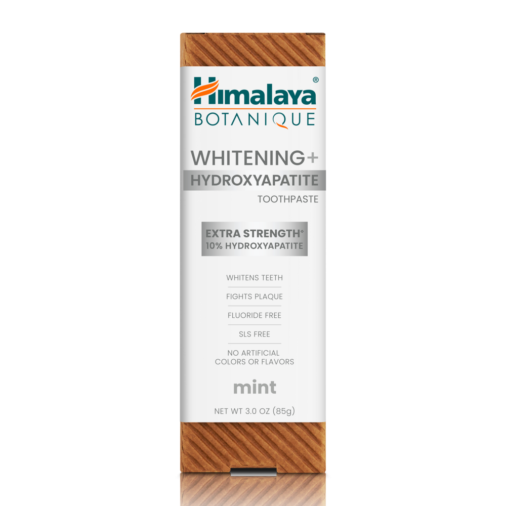 Himalaya Whitening+ Hydroxyapatite Extra Strength Mint Toothpaste - 3 oz
