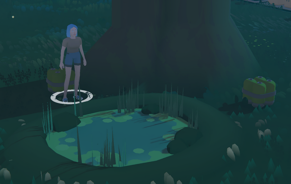 SEED Game. 600—01—0001. Initialization of Claire Davenport as a seedling.